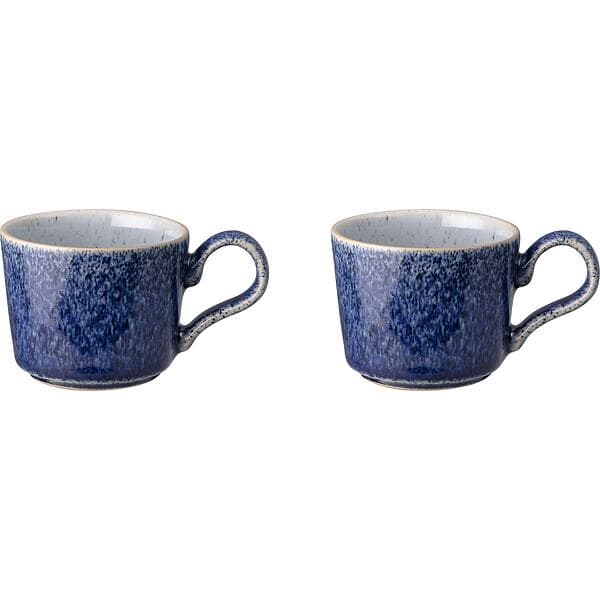 Denby Studio Blue Espressokopp 10cl 2-pack