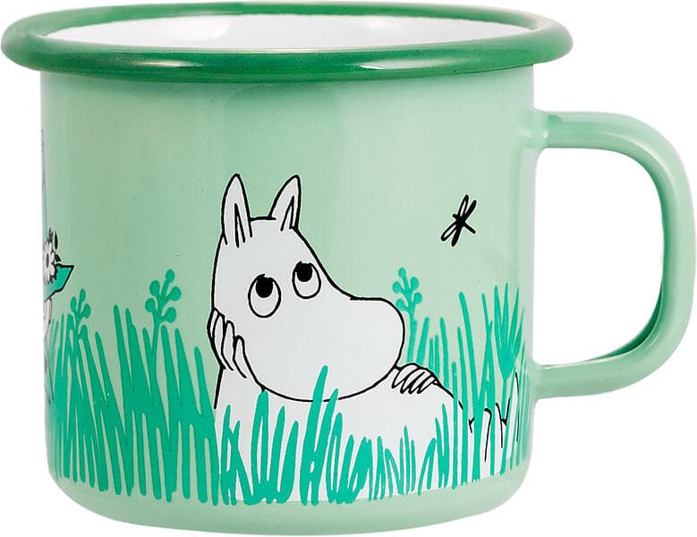 Muurla Moomin Boys Emaljerad Krus 25cl