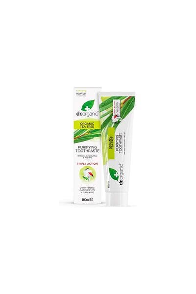 Dr Organic Tea Tree Toothpaste 100ml