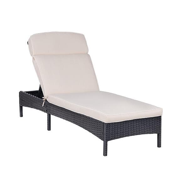 Uniprodo Sunbed Rattan