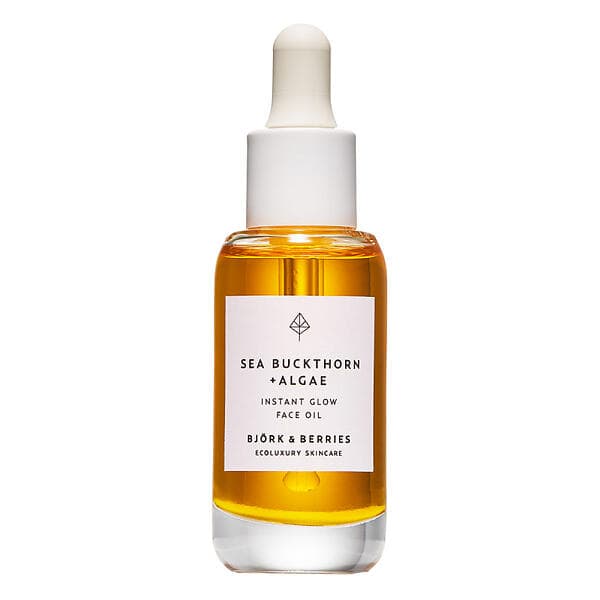 Björk & Berries Sea Buckthorn + Algae Instant Glow Face Oil 30ml