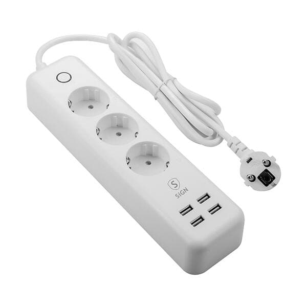 SiGN Smart Home WiFi Power Strip 10A