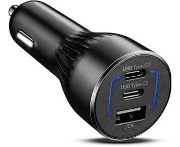 Andersson Car Charger 2xUSB-C PD + 1xQC3.0