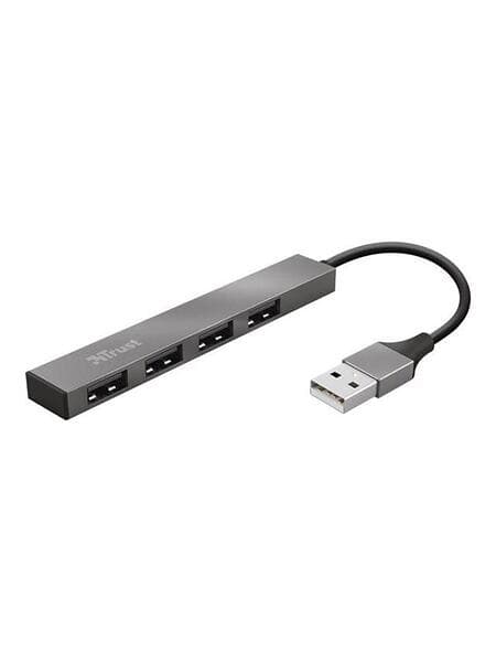 Trust Halyx Aluminium 4-Port Mini USB Hub