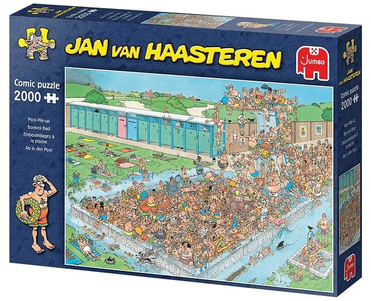 Jan Van Haasteren Pussel Pool Pile-up 2000 Bitar