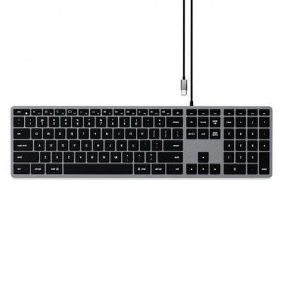 Satechi Slim W3 Wired Backlit Keyboard (Nordic)