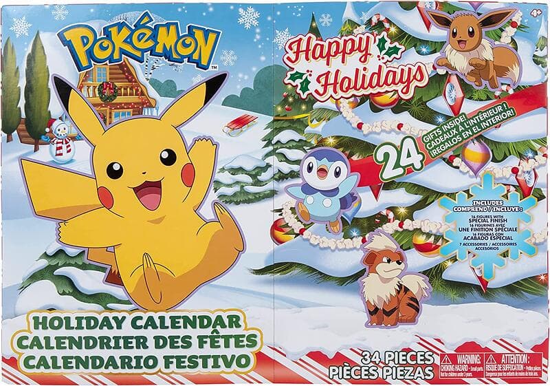 Pokémon Happy Holiday Advent Calendar 2022