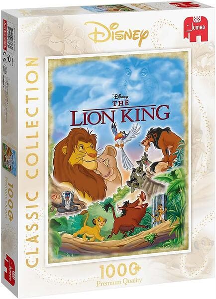 Jumbo Disney Classic Collection Lejonkungen Pussel 1000 Bitar