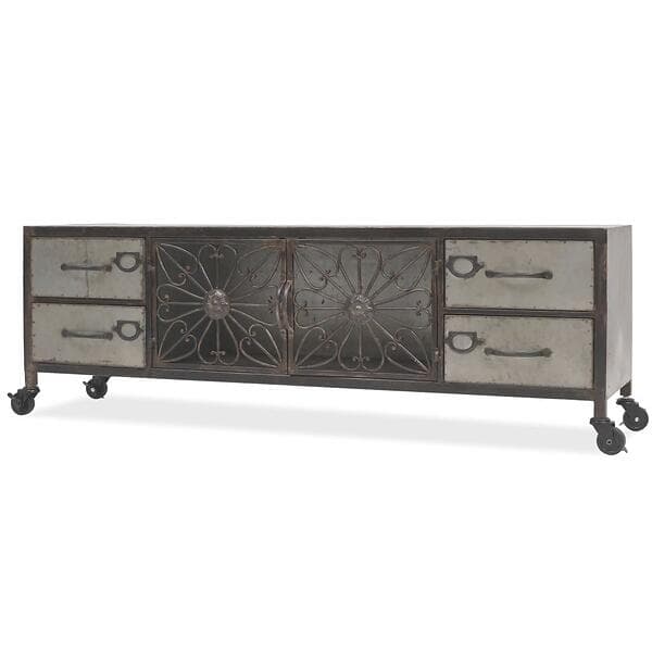 vidaXL TV Cabinet 120x30x40 cm Silver