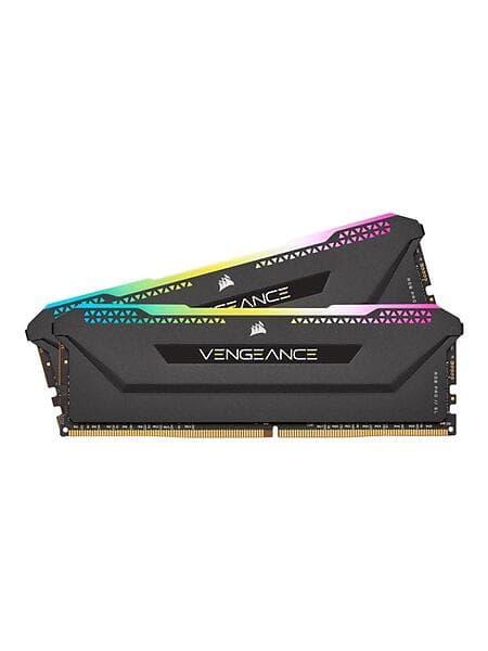 Corsair Vengeance Black RGB Pro SL DDR4 3200MHz 2x32GB (CMH64GX4M2E3200C16)