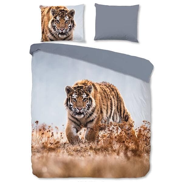 Good Morning Duvet Cover Tiger 200x200/220 cm Multicolour