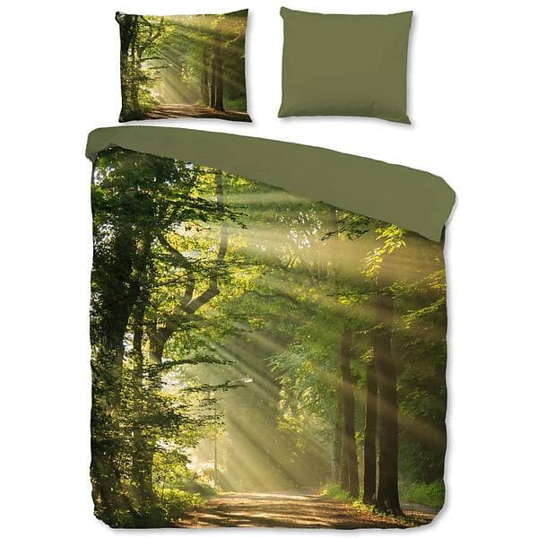 Good Morning Duvet Cover Woods 140x200/220 cm Green