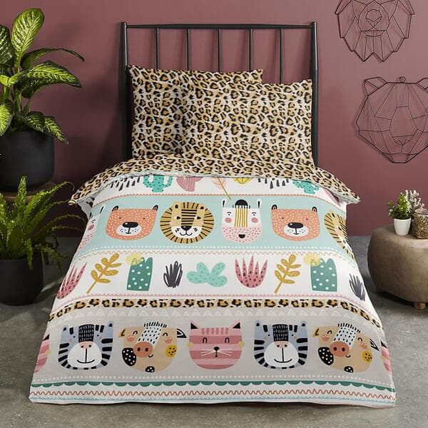 Good Morning Kids Duvet Cover Friends 100x135 cm Multicolour