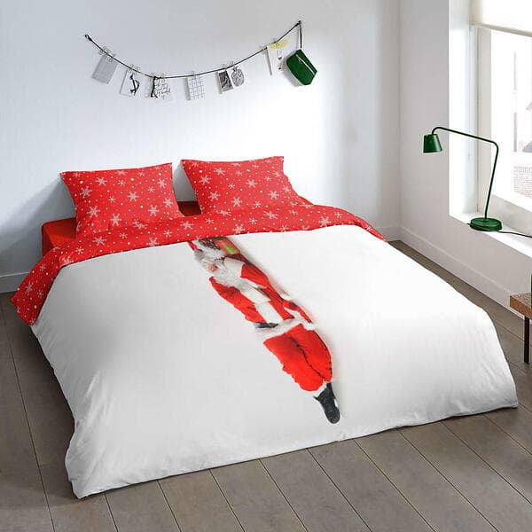 Pure Duvet Cover Santa 200x200/220 cm