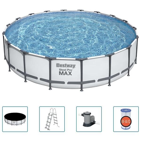 Bestway Steel Pro MAX Swimming Pool Set 549x122cm