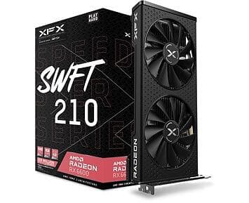 XFX Radeon RX 6600 Speedster SWFT210 Core HDMI 3xDP 8GB