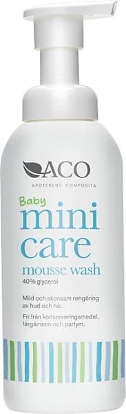 ACO Mini Care Baby Mousse Wash 200ml