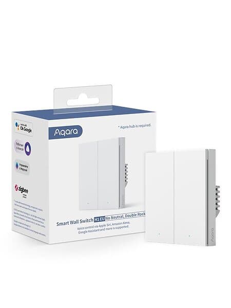 Aqara Smart Wall Switch H1 Double no Neutral