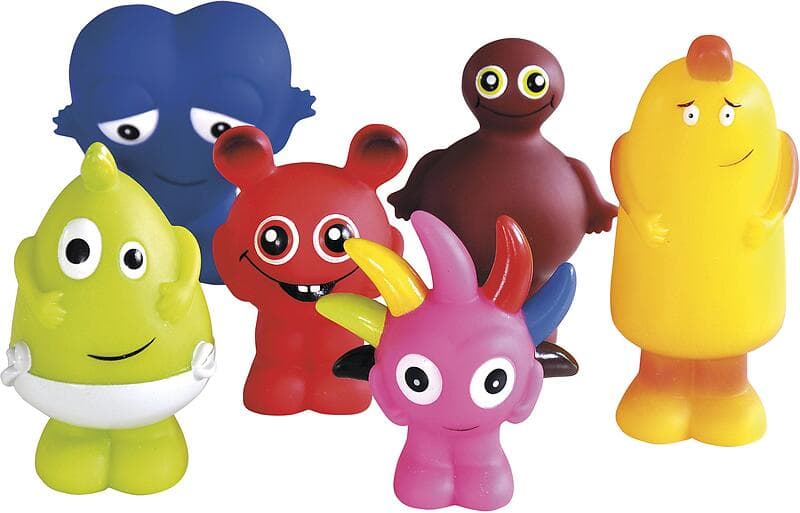 Teddykompaniet Babblarna Plastfigurer 6-pack