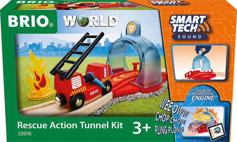 BRIO 33976 Smart Tech Rescue Action Tunnel Kit