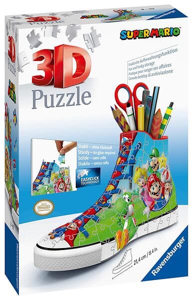 Ravensburger Pussel 3D Sneaker Super Mario 108 Bitar