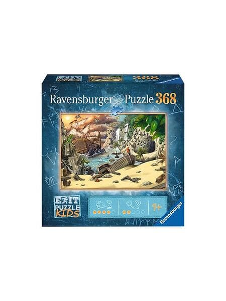 Ravensburger Pussel Exit Kids The Pirate Adventure 368 Bitar