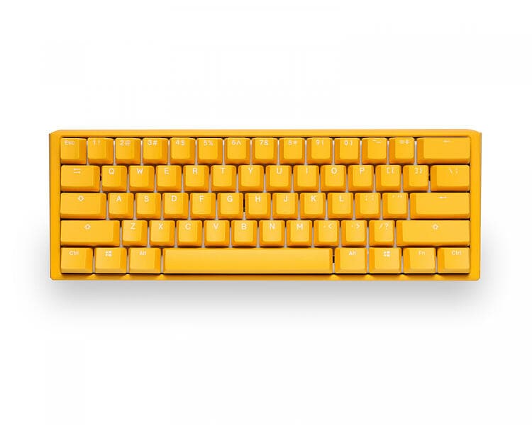 Ducky DKON2161ST One 3 Mini Yellow RGB Cherry MX Clear (Nordic)