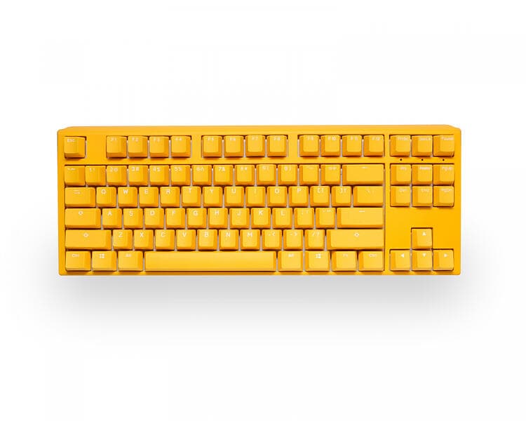 Ducky DKON2187ST One 3 TKL Yellow RGB Cherry MX Silver (Nordic)