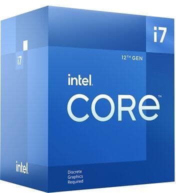 Intel Core i7 12700F 2.1GHz Socket 1700 Box