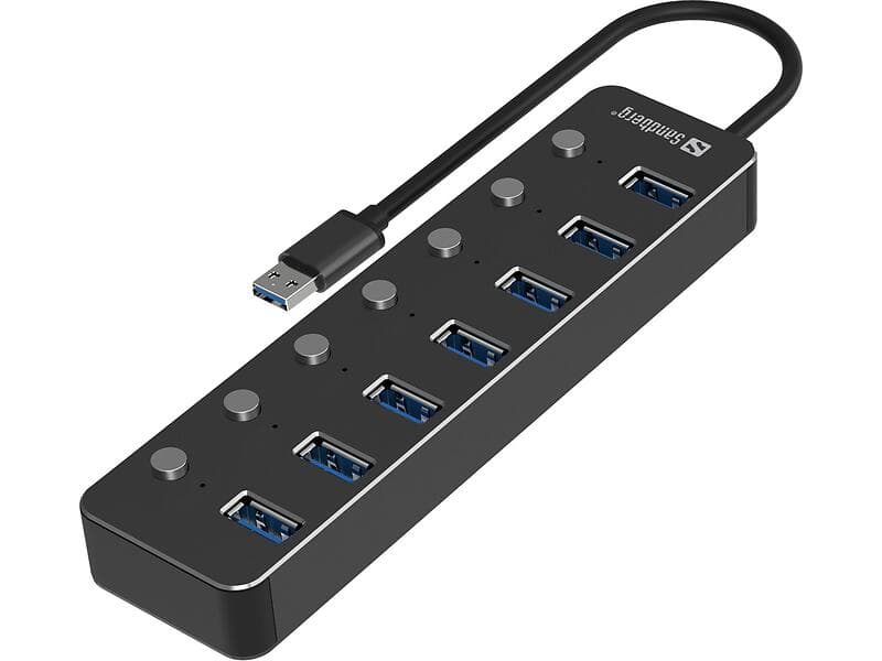 Sandberg 7-Port USB 3.0 External (134-33)