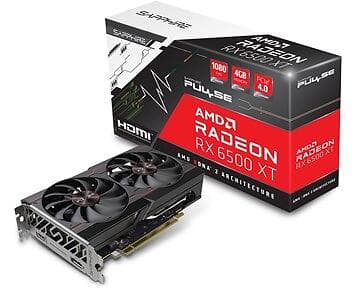 Sapphire Radeon RX 6500 XT Pulse HDMI DP 4GB