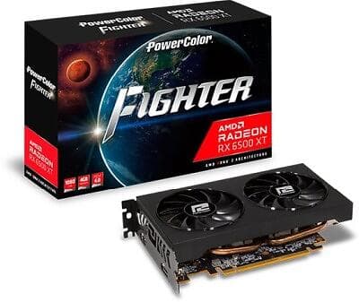 PowerColor Radeon RX 6500 XT Fighter HDMI DP 4GB