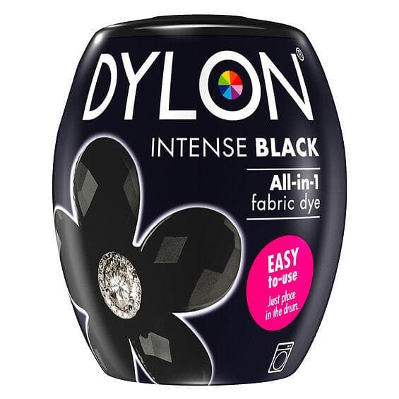 Dylon All-in-1 Textilfärg Intense Black 350g