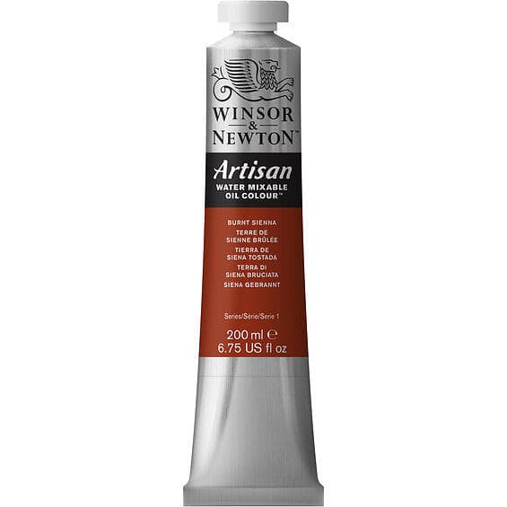 Winsor & Newton Artisan Water Mixable Oljefärg Burnt Sienna 74 200ml