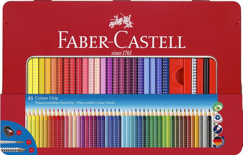 Faber-Castell Colour Grip Färgpennor 48st