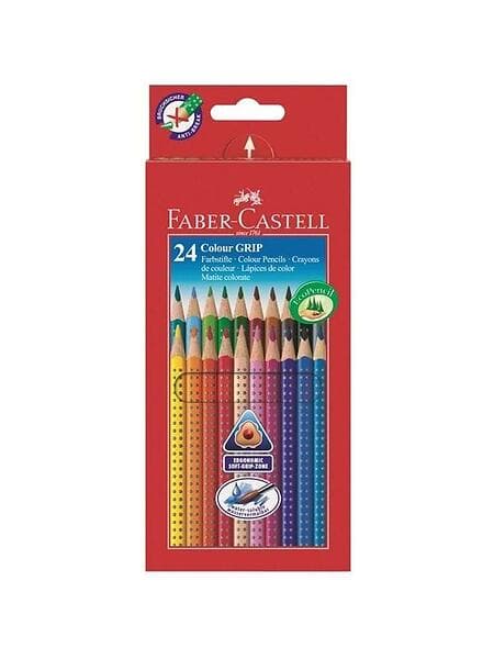 Faber-Castell Colour Grip Färgpennor 24st