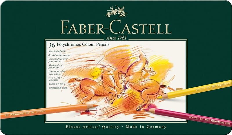 Faber-Castell Polychromos Colour Pencils Färgpennor 36st