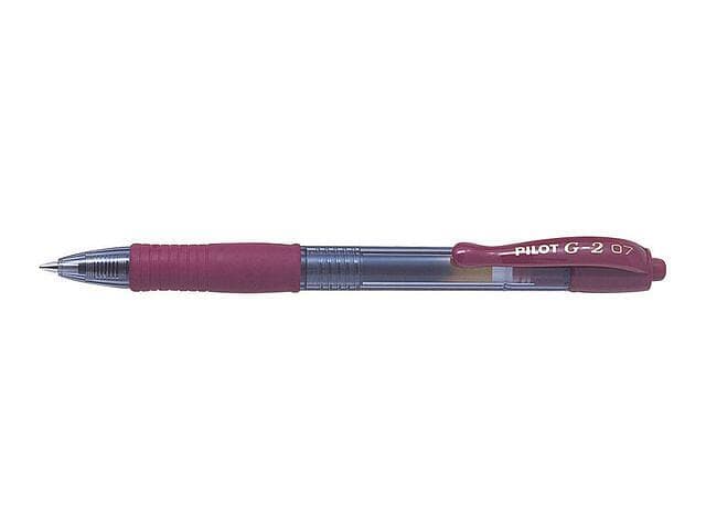 Pilot G-2 0.7 Gelpenna (Mörkröd)