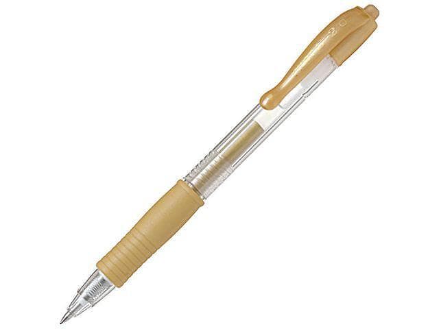 Pilot G-2 0.7 Gelpenna (Metallic Gold)