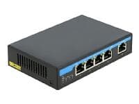 DeLock Gigabit Ethernet Switch 4 Port Poe + 1 RJ45 (87764)