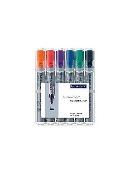 Staedtler Lumocolor flipchart Märkpenna 356 6-pack