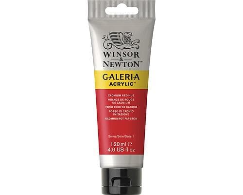 Winsor & Newton Galeria Akrylfärg Cadium Red Hue 95 120ml