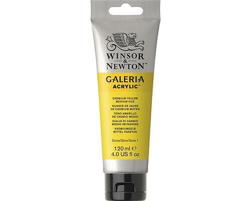 Winsor & Newton Galeria Akrylfärg Cadmium Yellow Medium Hue 120 120ml