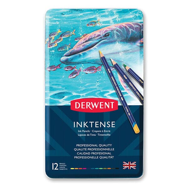 Derwent Inktense Akvarellpennor 12st