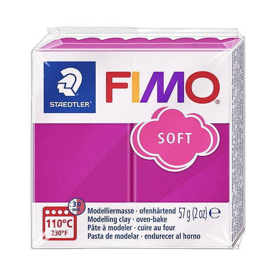 Staedtler Fimo Soft 22 Raspberry Modellera 57g