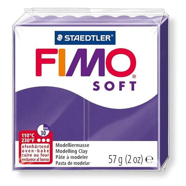 Staedtler Fimo Soft 63 Plum Modellera 57g