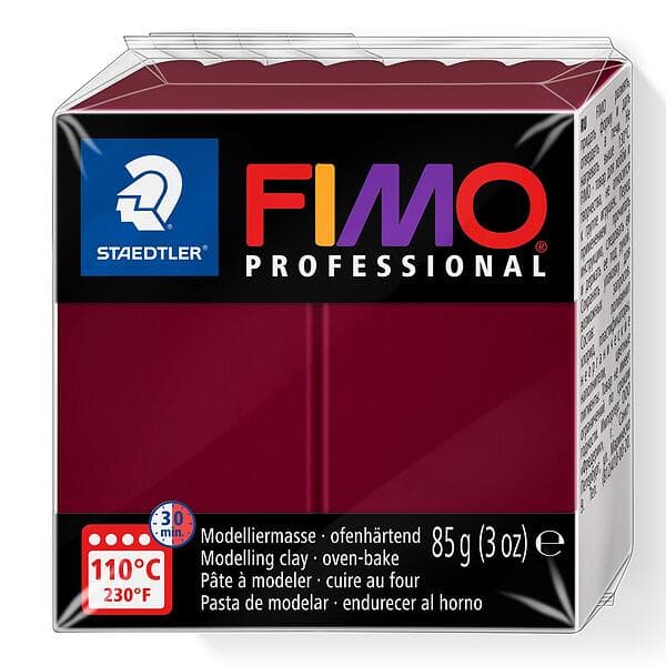 Staedtler Fimo Professional 23 Bordeaux Modellera 85g