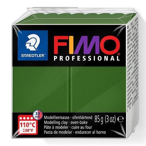 Staedtler Fimo Professional 57 Leaf Green Modellera 85g