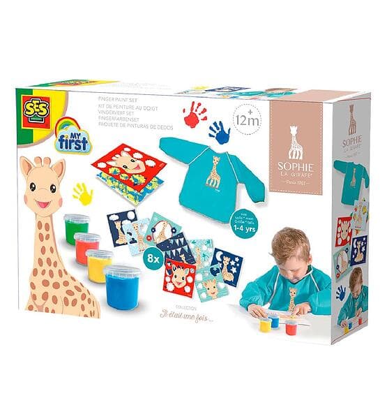 SES Creative Sophie La Girafe Finger Paint Set