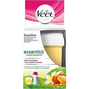 Veet Essential Inspirations Easy Wax Electrical Roll-On Refill 50ml